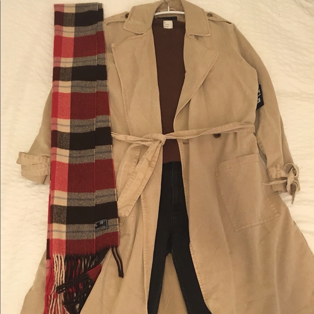 Lucky Brand Trench Coat